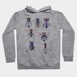 Bees and Wasp (gradient) Hoodie